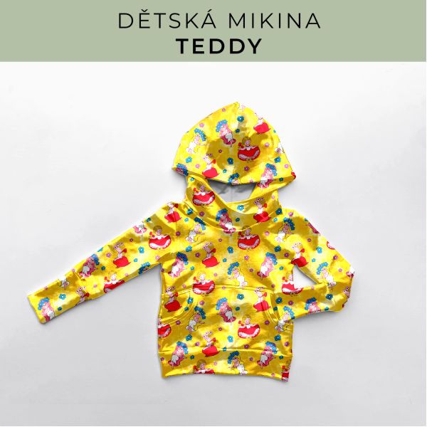 DĚTSKÝ střih - Mikina Teddy