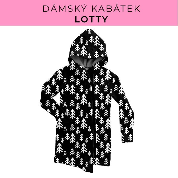 DÁMSKÝ střih - Kabátek Lotty