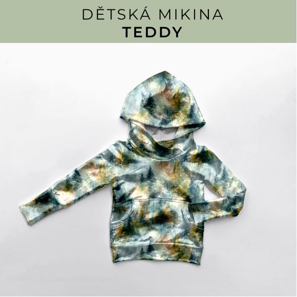 DĚTSKÝ střih - Mikina Teddy