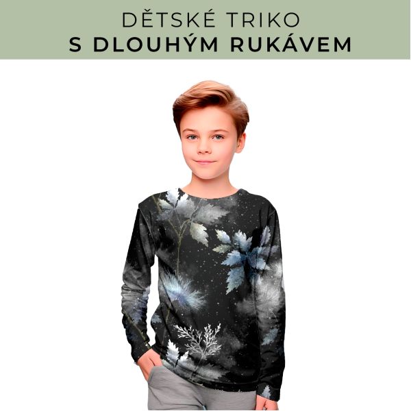 DĚTSKÝ střih - triko dlouhý rukáv
