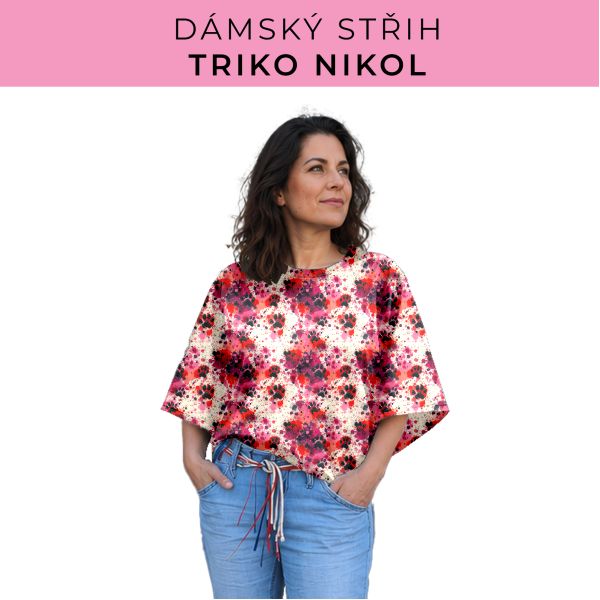Dámský střih -  triko Nikol