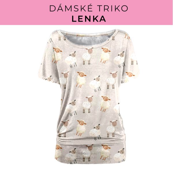 DÁMSKÝ střih - Triko Lenka