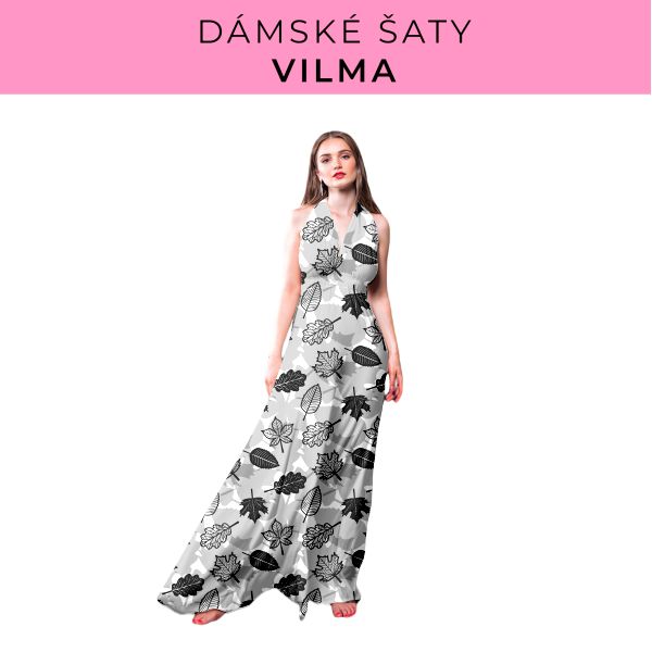 DÁMSKÝ střih - šaty Vilma