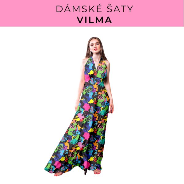 DÁMSKÝ střih - šaty Vilma