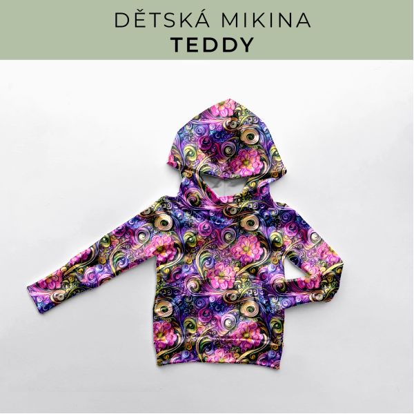 DĚTSKÝ střih - Mikina Teddy