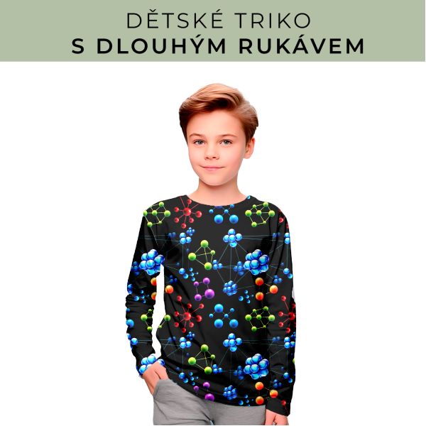 DĚTSKÝ střih - triko dlouhý rukáv
