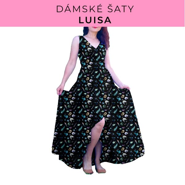 DÁMSKÝ střih - šaty Luisa