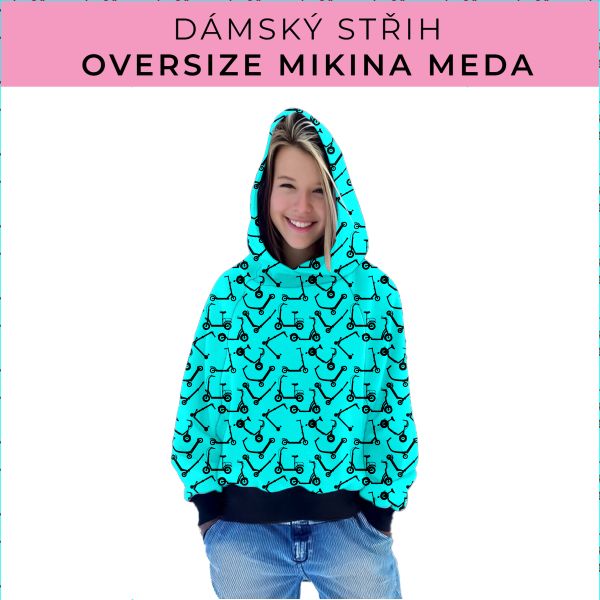 Dámský střih - mikina Meda