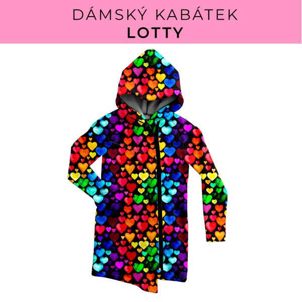 DÁMSKÝ střih - Kabátek Lotty