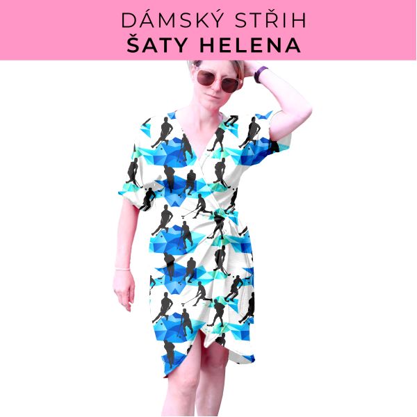 Dámský střih na šaty  Helena