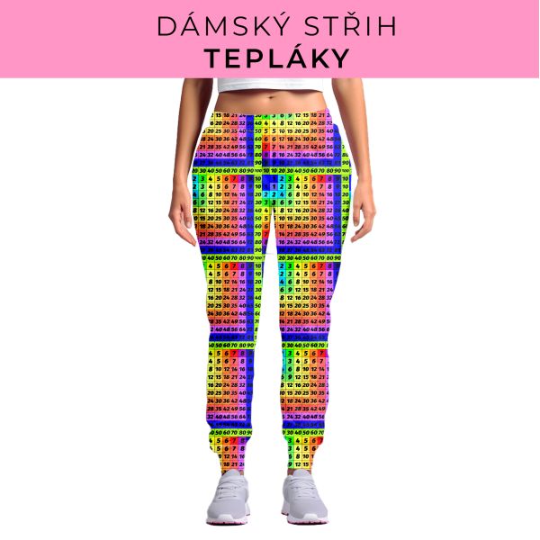 DÁMSKÝ střih - tepláky