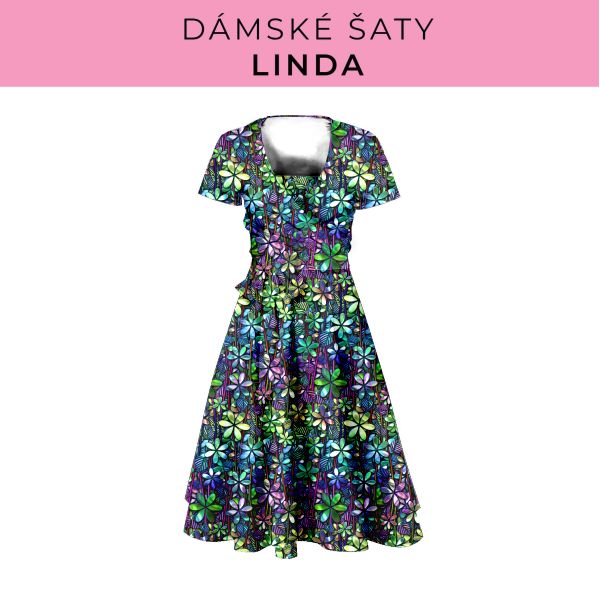 DÁMSKÝ střih - šaty Linda