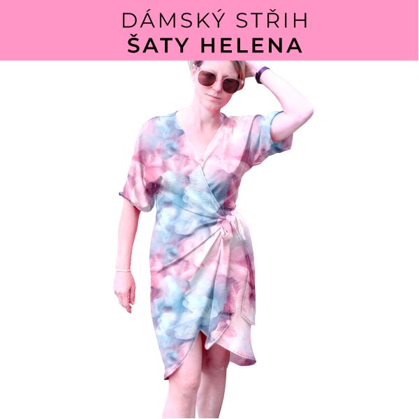 Dámský střih na šaty  Helena