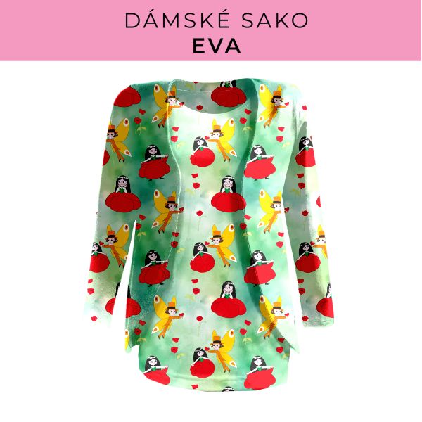 DÁMSKÝ střih - sako Eva