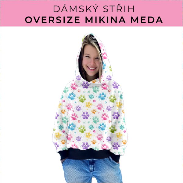 Dámský střih - mikina Meda