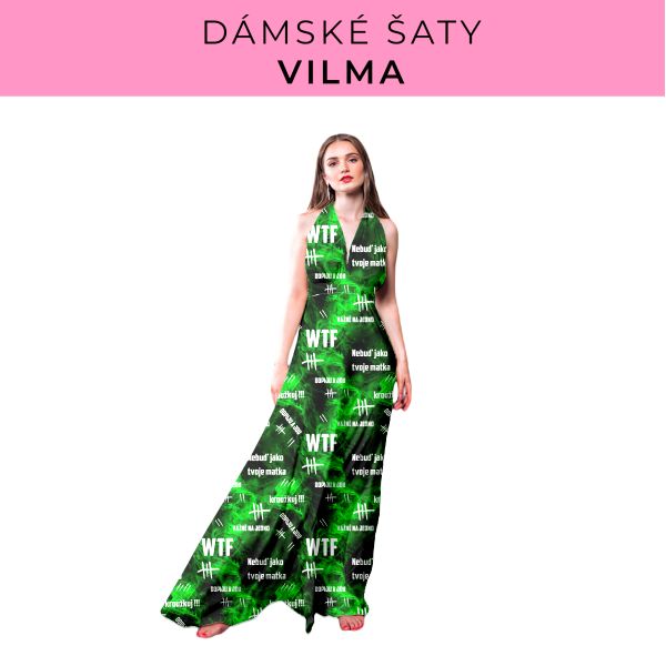DÁMSKÝ střih - šaty Vilma