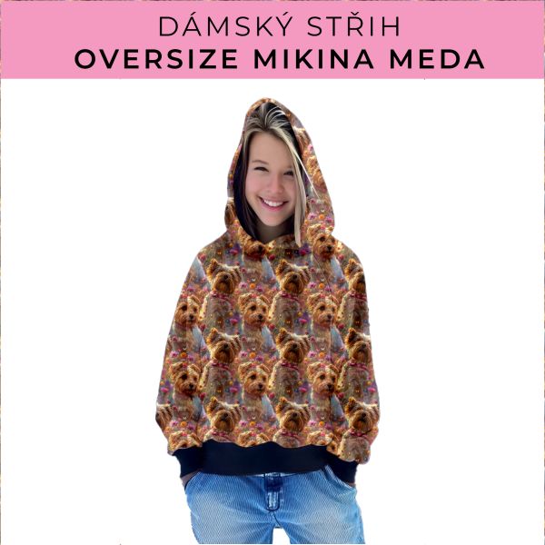 Dámský střih - mikina Meda
