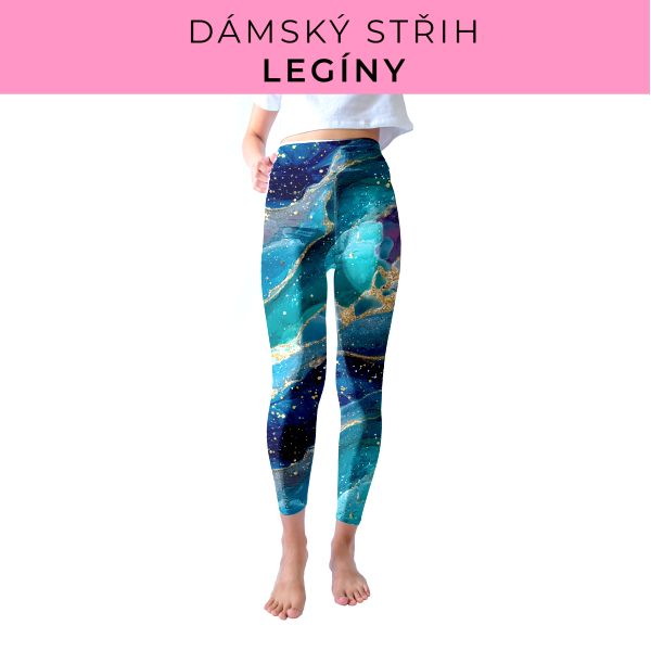DÁMSKÝ střih - legíny SPORT - SLIM FIT