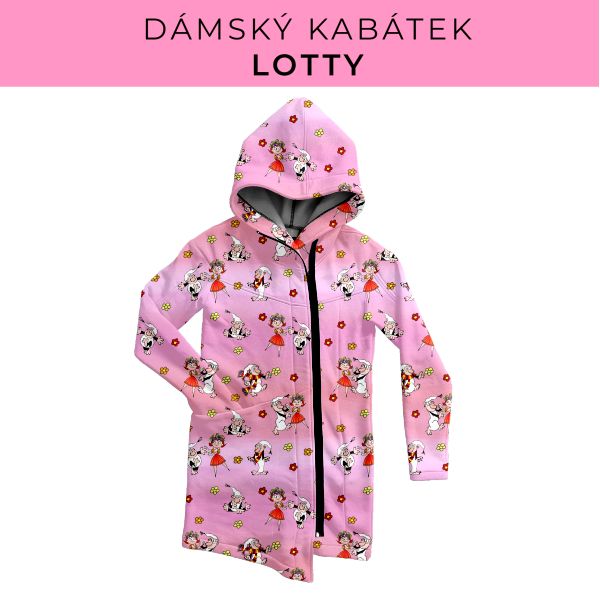 DÁMSKÝ střih - Kabátek Lotty