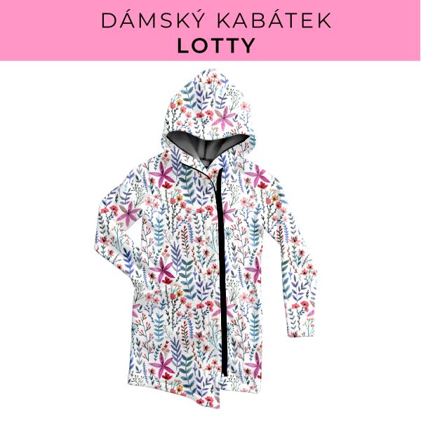 DÁMSKÝ střih - Kabátek Lotty