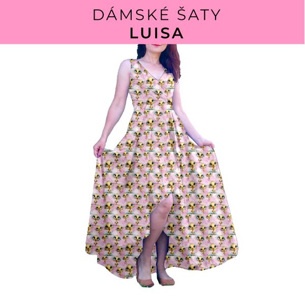 DÁMSKÝ střih - šaty Luisa