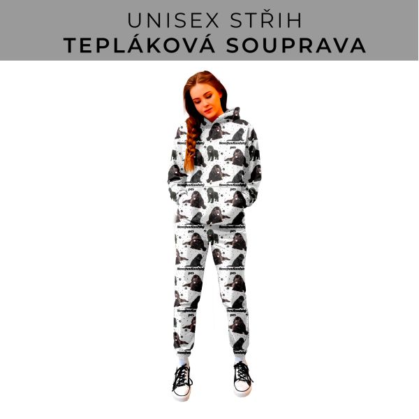 DÁMSKÝ střih - SET mikina a tepláky 