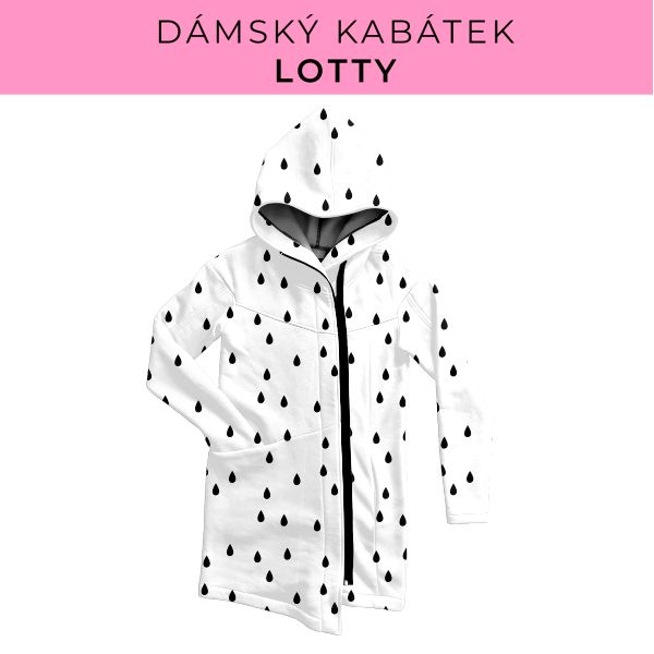 DÁMSKÝ střih - Kabátek Lotty
