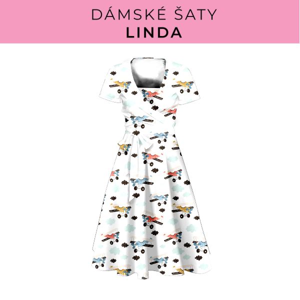 DÁMSKÝ střih - šaty Linda