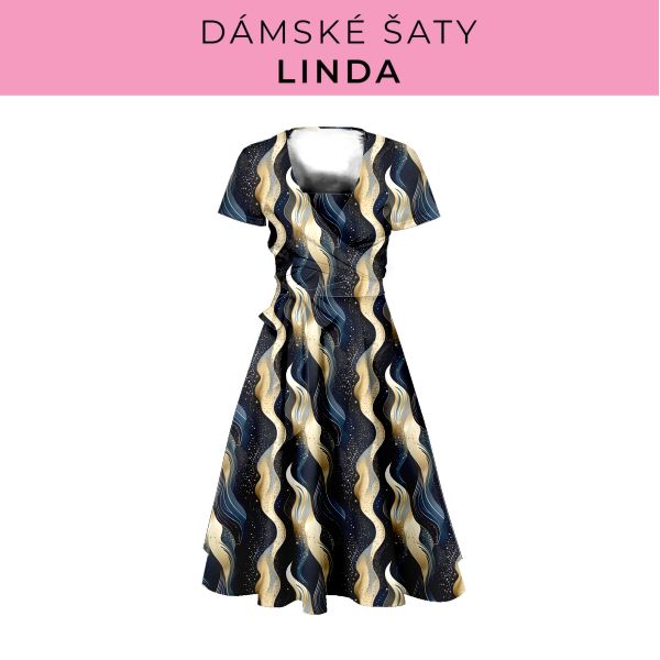 DÁMSKÝ střih - šaty Linda