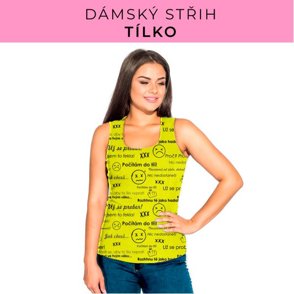 DÁMSKÝ střih - Tílko a kalhoty 
