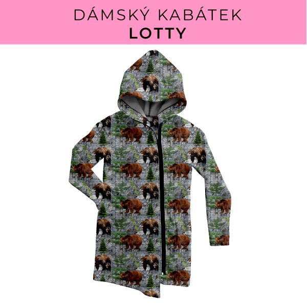 DÁMSKÝ střih - Kabátek Lotty