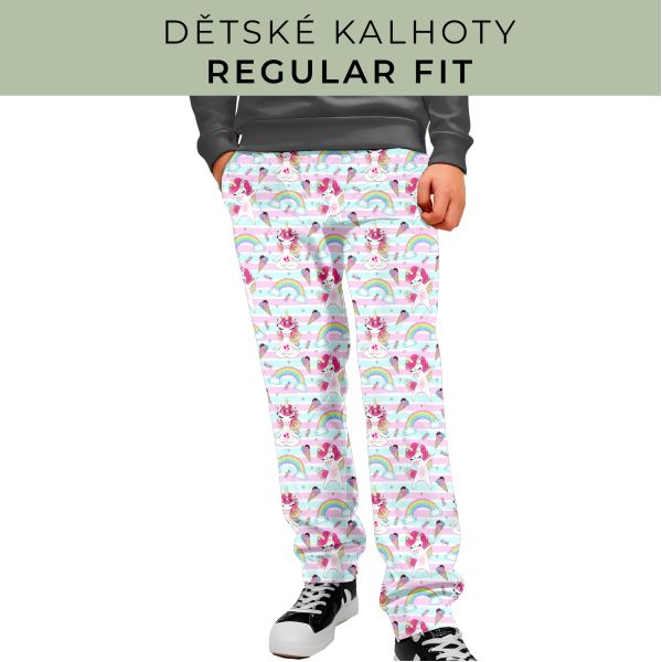DĚTSKÝ STŘIH - Kalhoty Regular fit