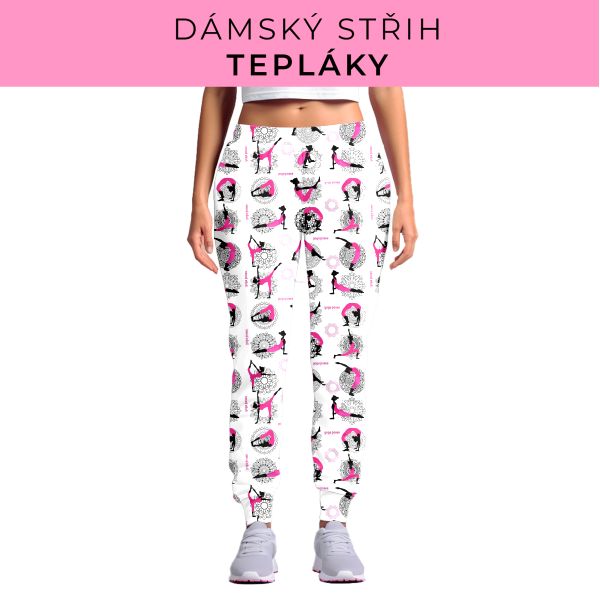 DÁMSKÝ střih - tepláky