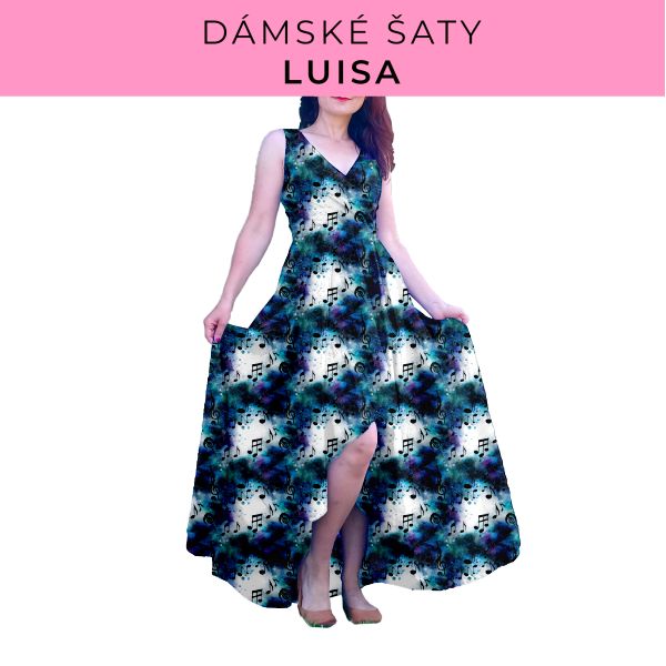 DÁMSKÝ střih - šaty Luisa
