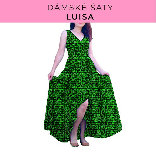 DÁMSKÝ střih - šaty Luisa