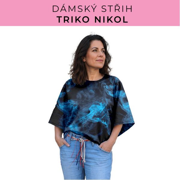 Dámský střih -  triko Nikol