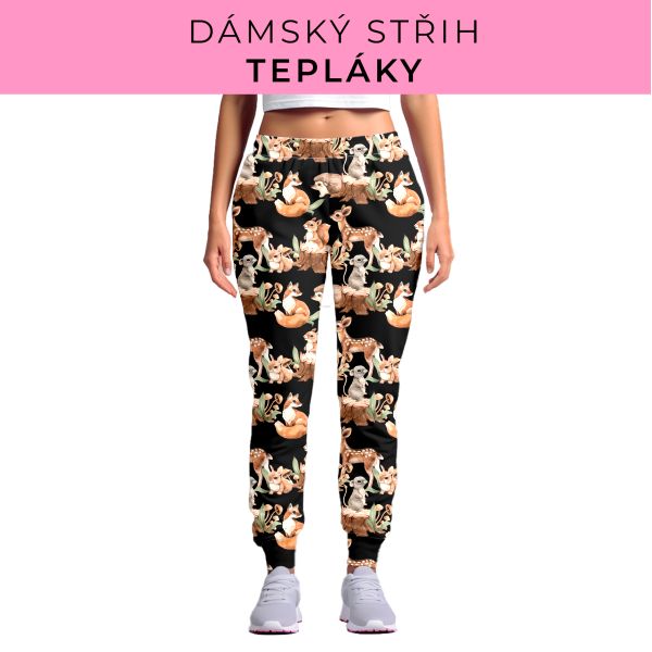 DÁMSKÝ střih - tepláky