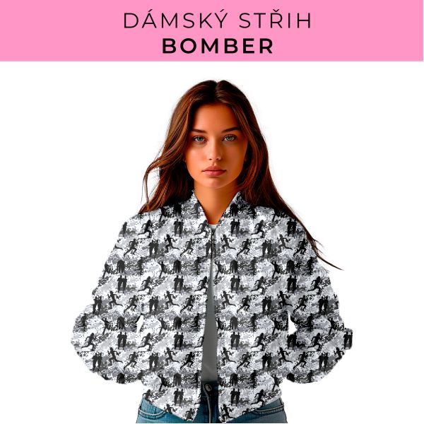 DÁMSKÝ střih - Bomber