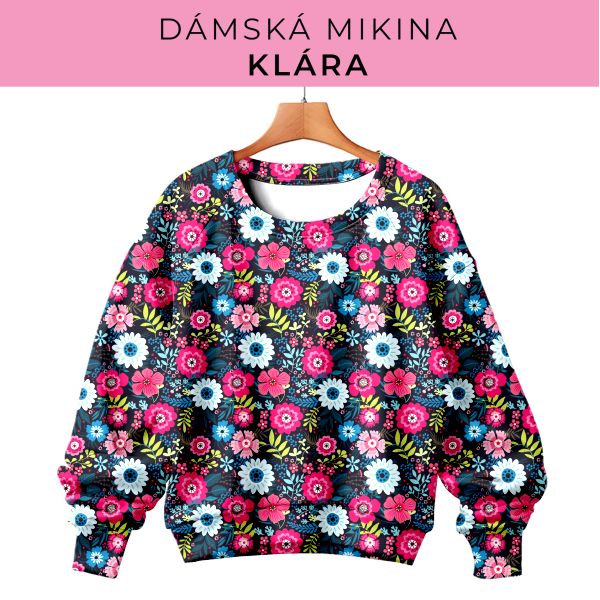 DÁMSKÝ střih - mikina Klára
