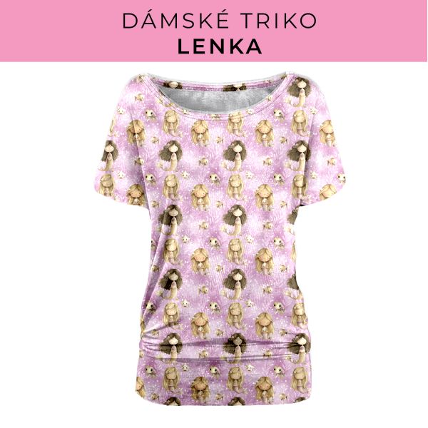 DÁMSKÝ střih - Triko Lenka