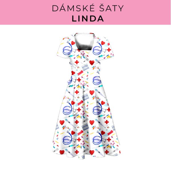 DÁMSKÝ střih - šaty Linda