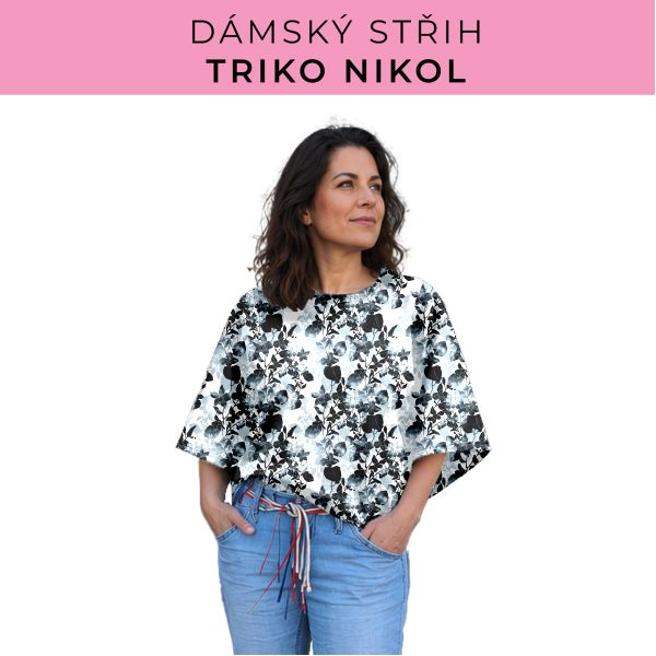Dámský střih -  triko Nikol