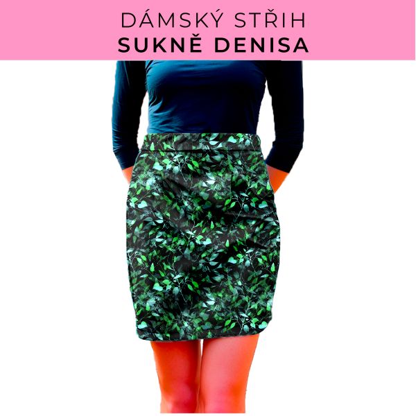 Dámský střih - Dámská sukně Denisa