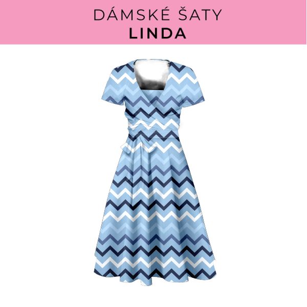 DÁMSKÝ střih - šaty Linda
