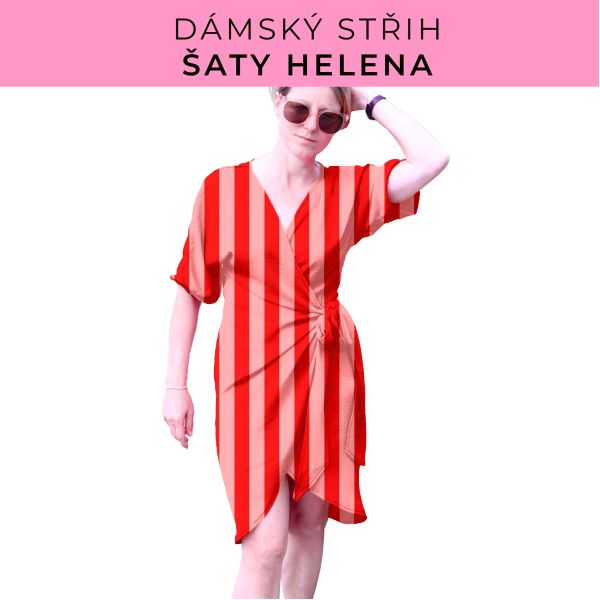 Dámský střih na šaty  Helena