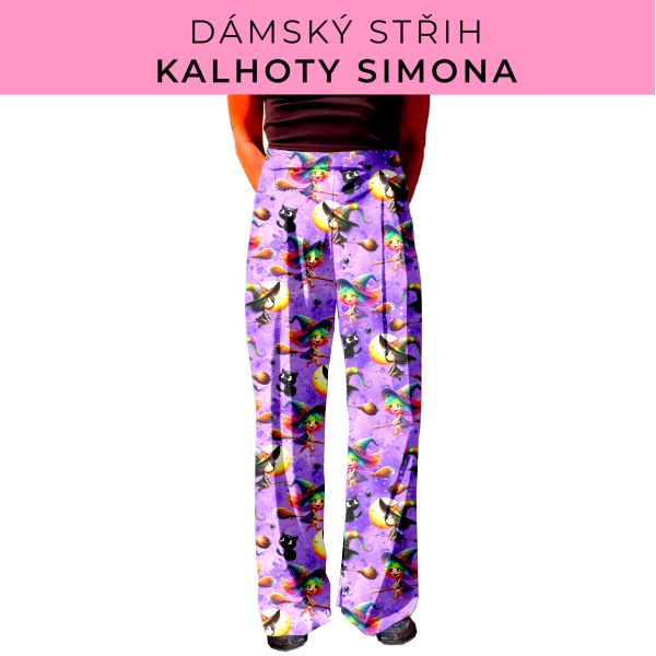 Dámský střih - kalhoty Simona