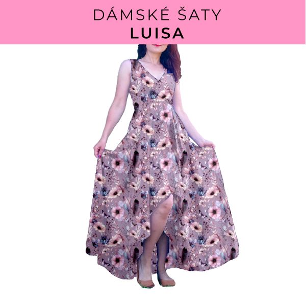 DÁMSKÝ střih - šaty Luisa