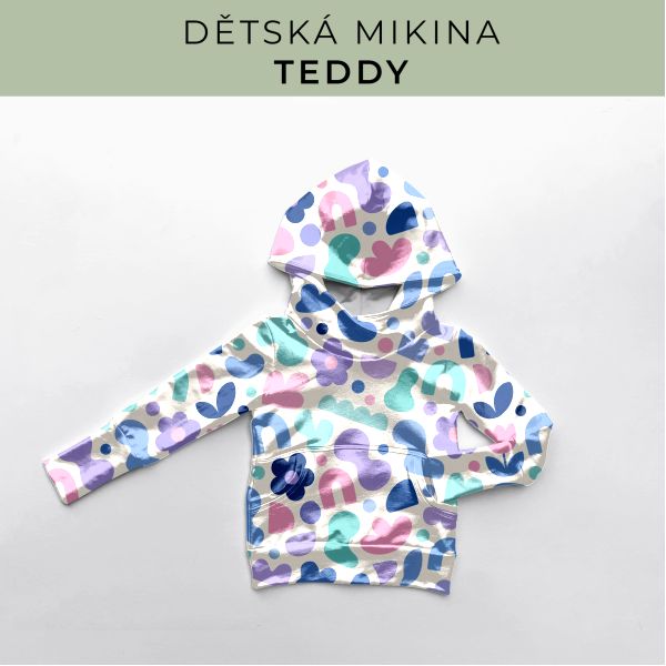 DĚTSKÝ střih - Mikina Teddy