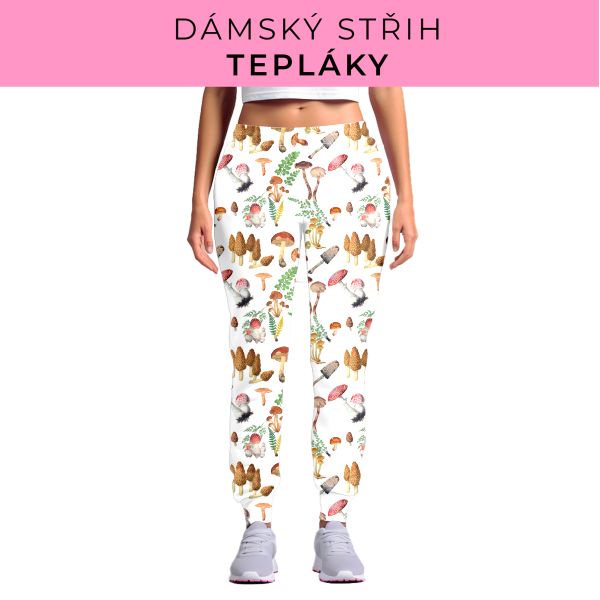 DÁMSKÝ střih - tepláky
