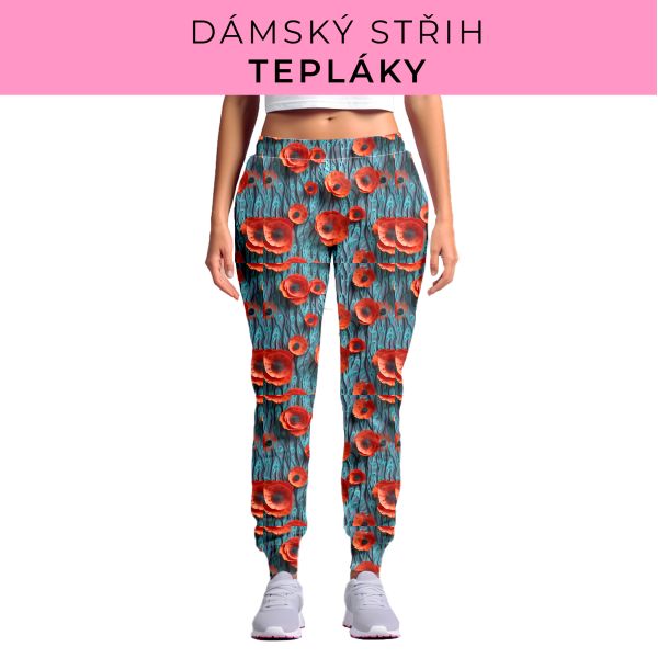 DÁMSKÝ střih - tepláky